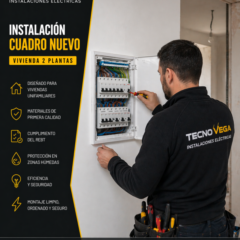 Electricista en Puebla de la Calzada - Instalación de cuadro eléctrico
